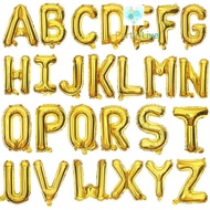 40cm Gold Letter Foil Balloon / Birthday Balloon letter balloon birthday balloon birthday decoration