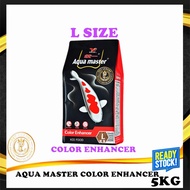 Aqua Master Color Colour Enhancer Koi Food L Size (Fish Food) 5KG
