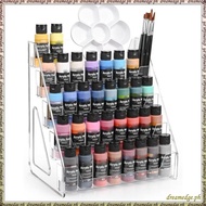 [S D K G] 5-Tier Acrylic Paint Organizer for Paints& Art Supplies for Versatile Storage