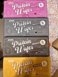 (限時優惠) [現貨] Spark protein  優蛋白威化餅 Spark wafer  四種口味現貨 x6 * ﻿厚花生 * ﻿濃芝麻 * ﻿岩鹽巧克力 * ﻿﻿繽紛莓果  $10/1  $8/