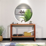 ▩A Few Cases of Solid Wood Foyer Table with Long Side Table in Modern Minimalist Foyer Cabinet with 
