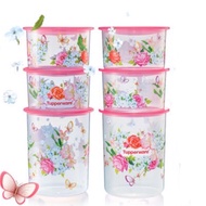 Tupperware Spring Garden One Touch Set 6pcs