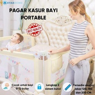 Baby Bedrail Bedguard StarHome Pembatas Pengaman Pagar Kasur Ranjang