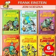 (With Plastic Seal) NEW ARRIVAL Frank Einstein and the Antimatter Motor Set of 6 books