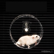 🚓Transparent Hamster Wheel Treadmill   Toy Running Ball  Hamster Crystal Running Ball   Mute Roller