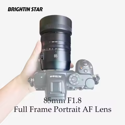 Brightin Star 85mm F1.8 AF Large Aperture Full Frame Autofocus Portrait Lens For Sony E Nikon Z Mirr