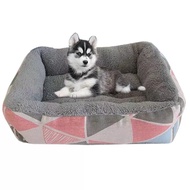 Dog Bed Pet Cat Washable Cotton Cushion Sleeping Bed Dog Bed Washable Large Dog Bed