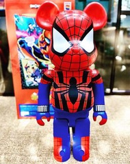 震撼價 限量款式【最新Spiderman】Medicom Toy Be@rbrick Bearbrick SPIDER-MAN(BEN REILLY) 100% ＆ 400% /1000% 蜘蛛俠 C