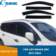 Side Deflectors For Maxus Ldv D90 2017 2018 2019 2020 2021 2022 2023 2024 Car Weather Shield Window 