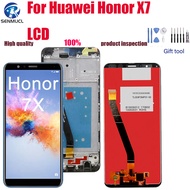 5.93'' Original For Huawei Honor 7X LCD Display  Screen Touch Panel Digitizer Assembly With Frame BN