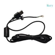 Mary USB Mouse Wire Mouse Cable Replacement Nylons Wire for G502X Wireds Mouse