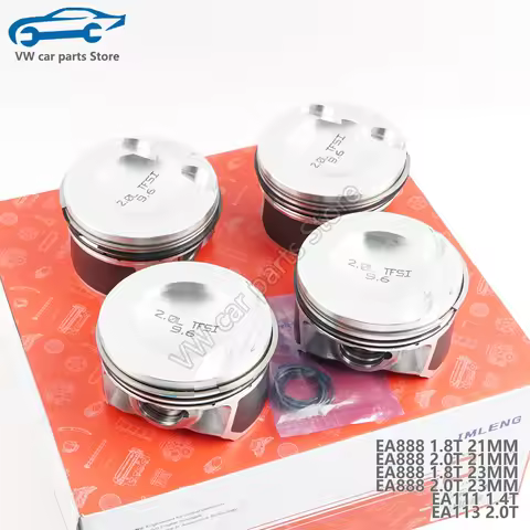 06L107065BD EA888 Modified Engine Piston & Piston Ring Kit For Audi A4 A5 A6 VW Golf Tiguan Passat J