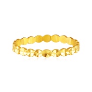 SK Jewellery Happy 999 Pure Gold Ring