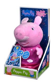 [預訂2404][特價] Simba Peppa Pig - Good Night Peppa Plush 粉紅豬小妹：佩佩睡覺公仔