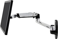 Ergotron – LX Single Monitor Arm, VESA Wall Mount – for Monitors Up to 34 Inches, 7 to 25 lbs – Poli