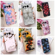 Phone Case Google Pixel 7 Pro Cover Silicone Cute Cat Fashion Funny Painted Casing GP4BC GE2AE GFE4J