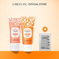 GMEELAN Skincare Set Orange Enzymes Exfoliating Brightening Gel 50g + Sea Buckthorn Gluta Whitening 