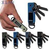 XIANSTORE Key Organizer, Holds 2-5 Keys Minimalist Key  Holder,  Compact Metal Keys Bag Outdoor
