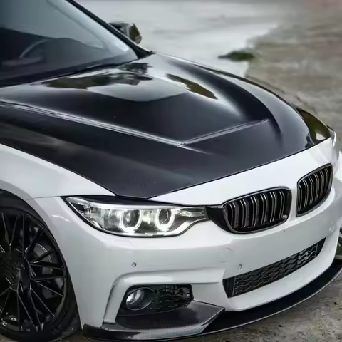 High Quality GTS Style Carbon Fiber Front Engine Hood Fit BMW 3 4 Series F30 F32 F33 F34 F36 G80 M3 