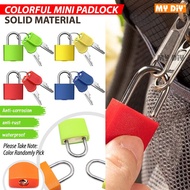 DIY Online4u - Small Mini Padlock Luggage Mini Padlock Colorful Suitcase Padlock Locker Padlock Mang