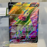 Virizion V SR secret rare full art pokemon go kartu tcg indonesia