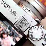 Kitty可愛相機熱靴蓋,黃銅精雕熱靴蓋,適用富士索尼尼康佳能等