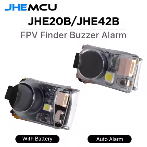 JHEMCU JHE42B/JHE20B Finder Mini 5V Super Loud Anti-lost Buzzer Tracker 110dB w/ LED Buzzer Beeper A