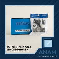 DEKKSON SD 380 Sliding Door Wheels Dekson RSD-DKS-D380A-BK Sliding Door Roller