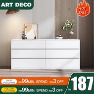 6 Chest Drawer High Quality Drawer Baju Storage Cabinet Big Size /Bedroom Furniture/LACI KAYU ALMARI