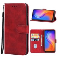 全城熱賣 - 適用於 Tecno Spark 8 手機皮套（紅色）