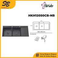 Kitchen Sink Double Bowl HKH12050CB-NB