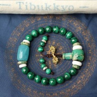 原礦精品孔雀石手珠 8mm 孔雀石手鍊 客製化佛珠設計 珠寶 手環