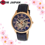 BAROQUE Japanese Mechanical Watch CITIZEN Movement BA2006RG-03NV Navy Blue Automatic Made in JAPAN
