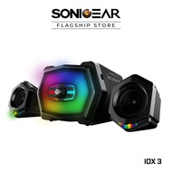 SonicGear IOX 3 Stereo Bluetooth 2.1 Speaker | Enhance Bass | RGB Lighting Effects