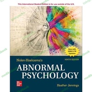 ORIGINAL Nolen-Hoeksema's Abnormal Psychology 9e - Heater Jennings