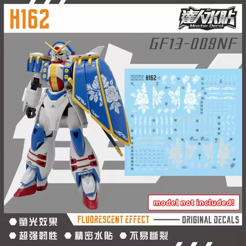 Master Water Decal High Precision Fluorescent Model Details Modified Accessories H162 for HGUC 1/144