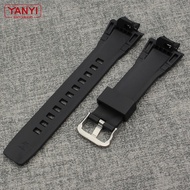 Rubber Watchband for casio gshock GST B400 GST-B400BD/AD Series watch band mens Waterproof Sports Si