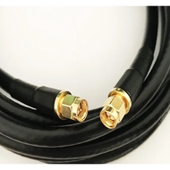 1pc SMA male to SMA male connector 5D-FB 50-5 Coaxial Cable RF Adapter Cable 50Ohm 1/2/3m 5m 10m 15m