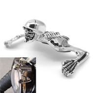 Motorcycle Accessories Skeleton Mudguard Decorative Figure Cafe Racer Fender Trim Housing Headlight 