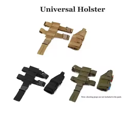 Tactical Drop Leg Holster Hunting Universal Handgun Molle Thigh Gun Case P99 SP2022 P320 M9 1911 S&W