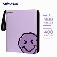 BERYFAM Binder Album LilacPurple 400/900 Pocket Leather Binder Pokemon Photocard TCG BlueberrySeries