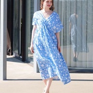 【熱門預購】印度手工印花棉質洋裝 (4色) ISA-5202