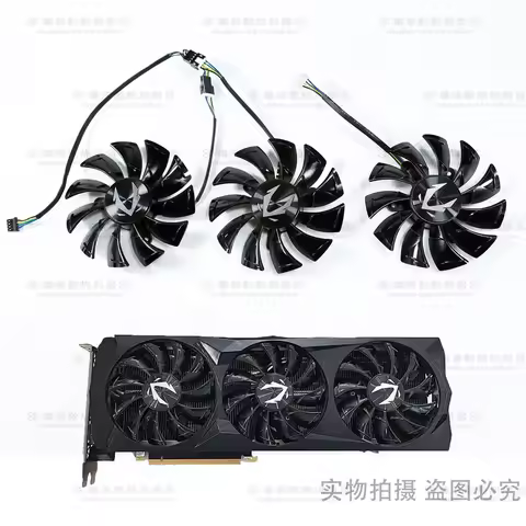 For ZOTAC Zotye RTX 2070 2080 2080 Ti AMP Version Graphics Card Cooling Fan GA92S2U