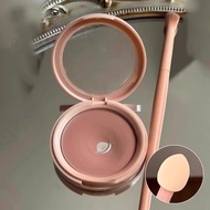 Blush Serbaguna QTM7 Blush Warna Susu Peach Low Saturation - Blusher Matte Single Blush Warna Contou