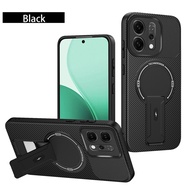 For OPPO Reno 14 Pro Case OPPO Reno14 Pro 5G Phone Case Oppo Reno14 Pro Cover Carbon fiber Stent pho