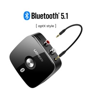 UGREEN Bluetooth RCA Receiver 5.1 aptX HD 3.5mm Jack Aux Wireless Adapter Music for TV Car RCA Bluet