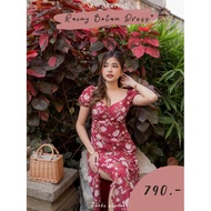 Bs315 Rainy Botanic Dress J