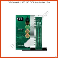[VT Cosmetics] 100 PRO CICA Reedle shot 10ea / Soothing, Strengthen by lesyc