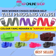 Men Women Unisex Rubber Belt Wanita LelakiTali Pinggang Getah Wangi waist Ready stock Malaysia 2040-