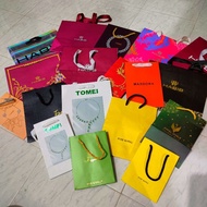 PAPERBAG HABIB TOMEI POH KONG TRANZ MASDORA PAYANG JEWELLERY original 100%  🔥🔥🔥